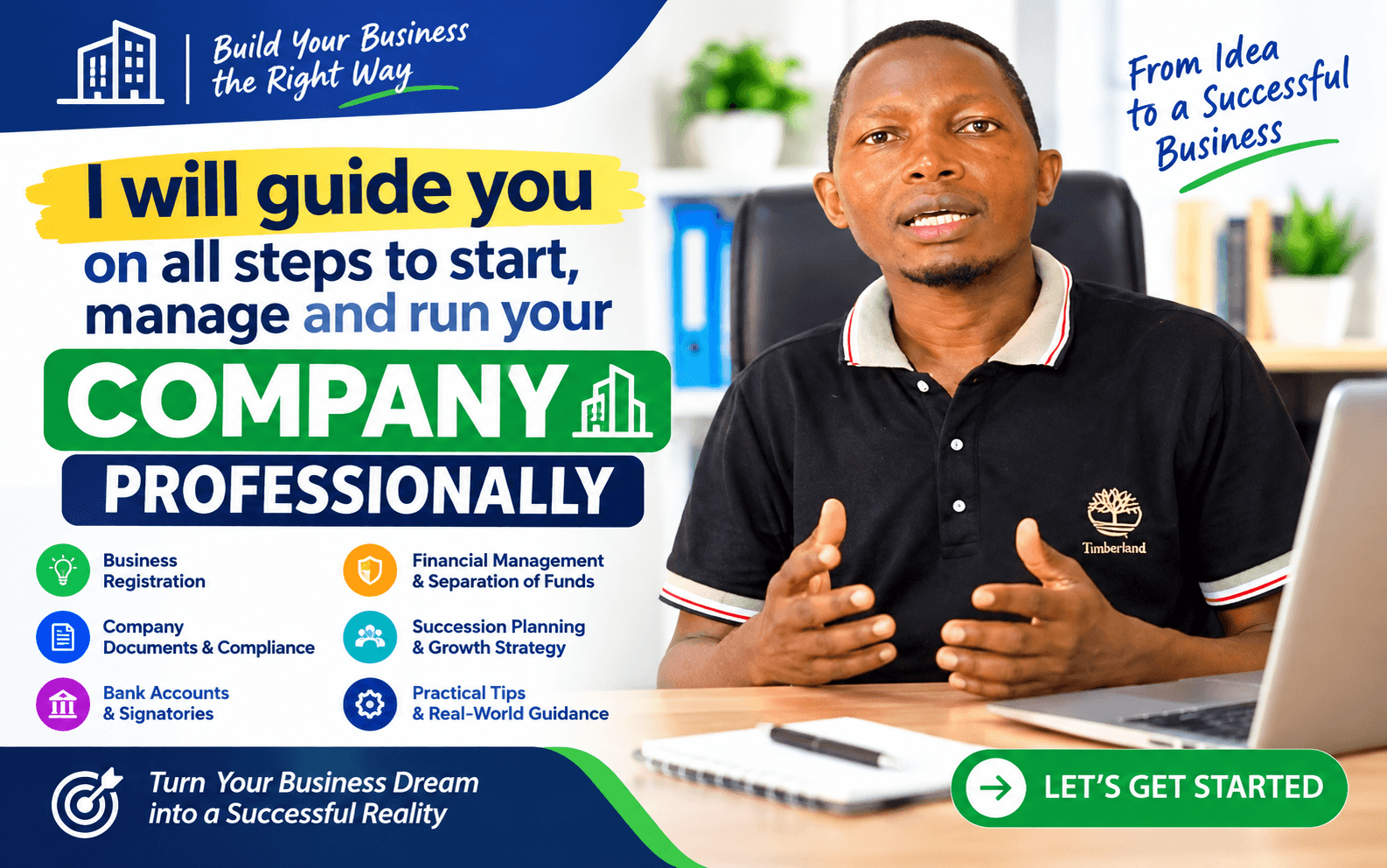 I will give you consultation on how to start your company in Tanzania — Philemon Rwegasira Bagoka on PhidTech
