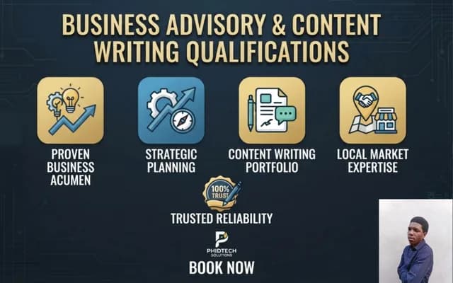 I will provide expert business advisory, idea analysis, and growth strategies.